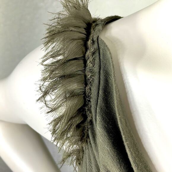 Anthropologie All-Seasons Top- The First Flight Tank By Deletta. XS Loden Green - Picture 6 of 12